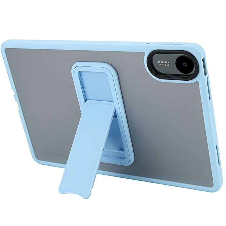 Защитный чехол Deexe Crystal Kickstand для Xiaomi Redmi Pad 2 - Baby Blue: фото 2 из 11