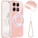 Захисний чохол Deexe Glitter Case with MagSafe для Motorola Edge 70 Pro - Pink (412025P). Фото 1 з 7