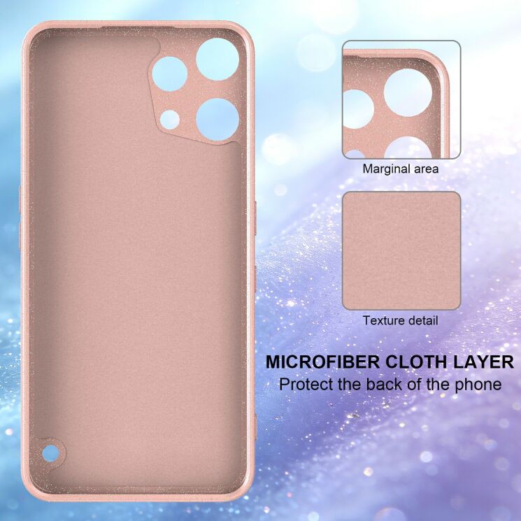 Захисний чохол Deexe Glitter Case with MagSafe для Nothing Phone (3a) Lite - Pink (405429P) Захисний чохол Deexe Glitter Case with MagSafe для Nothing Phone (3a) Lite - Pink: фото 3 з 7