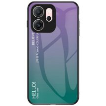 Захисний чохол Deexe Gradient Color для OPPO Reno 14 F/FS - Purple: фото 1 з 6
