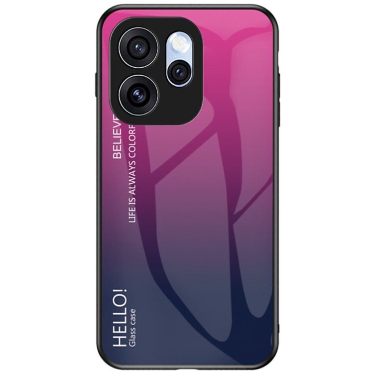 Защитный чехол Deexe Gradient Color для OPPO Reno 15 Pro - Rose: фото 1 из 8