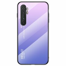 Защитный чехол Deexe Gradient Color для Xiaomi Mi Note 10 Lite - Pink / Purple: фото 1 из 10