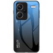 Защитный чехол Deexe Gradient Color для Xiaomi Redmi Note 13 Pro+ - Black / Blue (340523BL)