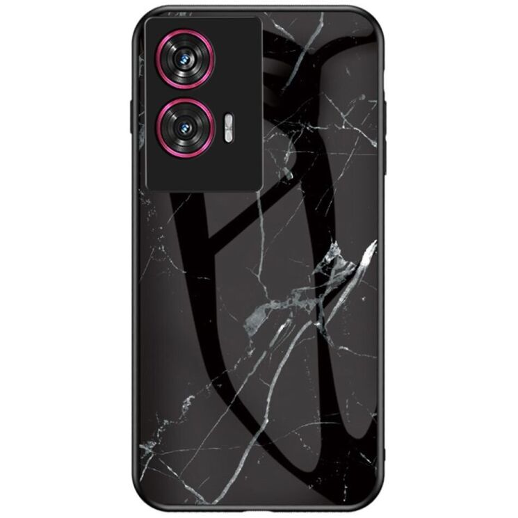 Защитный чехол Deexe Gradient Pattern для Motorola Edge 50 Fusion - Black: фото 1 из 12