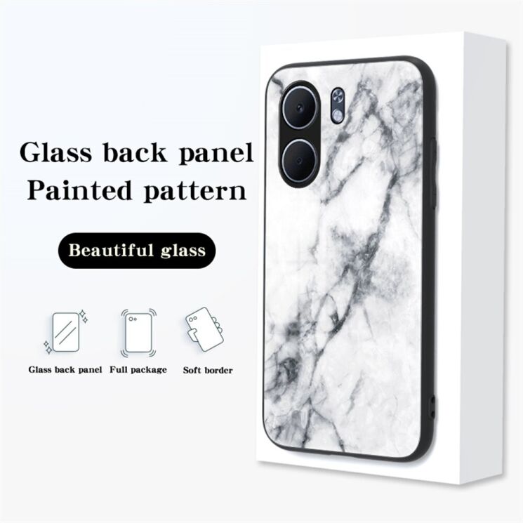 Защитный чехол Deexe Gradient Pattern для OPPO A5x - White: фото 2 из 6