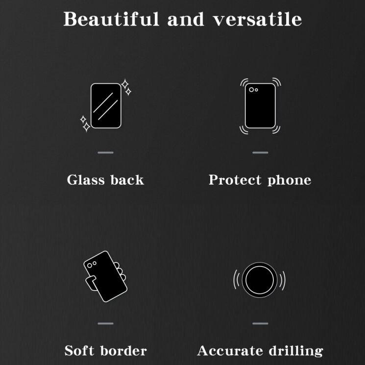 Защитный чехол Deexe Gradient Pattern для OPPO A5x - White: фото 3 из 6
