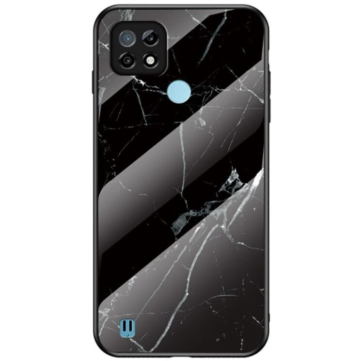 Чохол з малюнком Deexe Gradient Pattern для Realme C21 - Black: фото 1 з 8