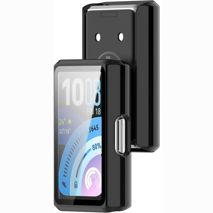 Защитный чехол Deexe Hard Frame для Huawei Band 11 Pro - Black (410610B) Защитный чехол Deexe Hard Frame для Huawei Band 11 Pro - Black: фото 2 из 3