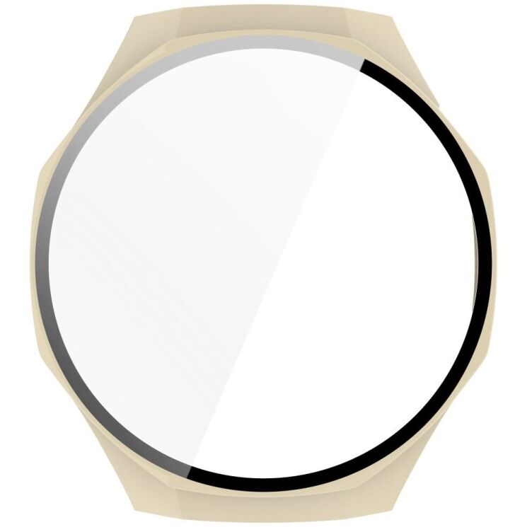 Захисний чохол Deexe Hard Frame для Huawei Watch GT 5 Pro (46mm) - Ivory White: фото 4 з 7