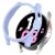 Защитный чехол Deexe Hard Frame для Samsung Galaxy Watch 4 / 5 (40mm) - Baby Blue: фото 1 из 7