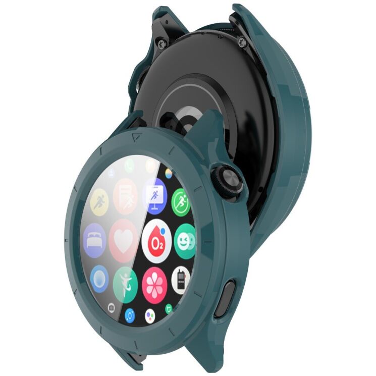 Защитный чехол Deexe Hard Frame для Xiaomi Watch S4 - Green: фото 6 из 7