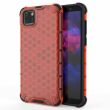 Защитный чехол Deexe Honeycomb Series для Huawei Y5p - Red (257335R)