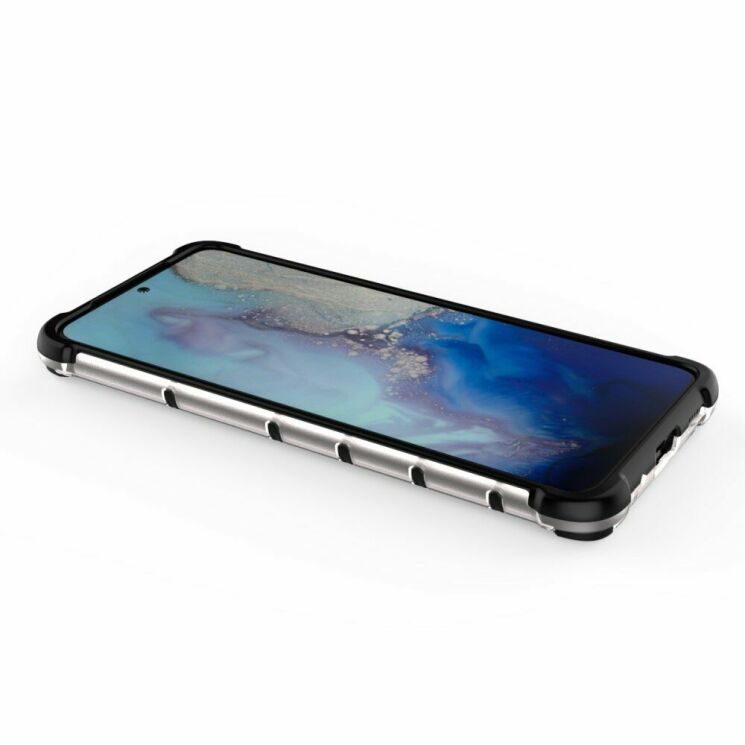 Защитный чехол Deexe Honeycomb Series для Samsung Galaxy S20 (G980) - White: фото 10 из 13