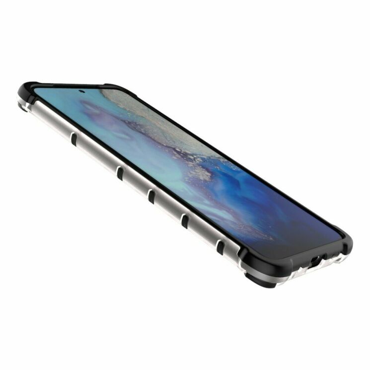 Защитный чехол Deexe Honeycomb Series для Samsung Galaxy S20 (G980) - White: фото 9 из 13