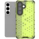 Защитный чехол Deexe Honeycomb Series для Samsung Galaxy S26 - Green (404209G). Фото 2 из 6