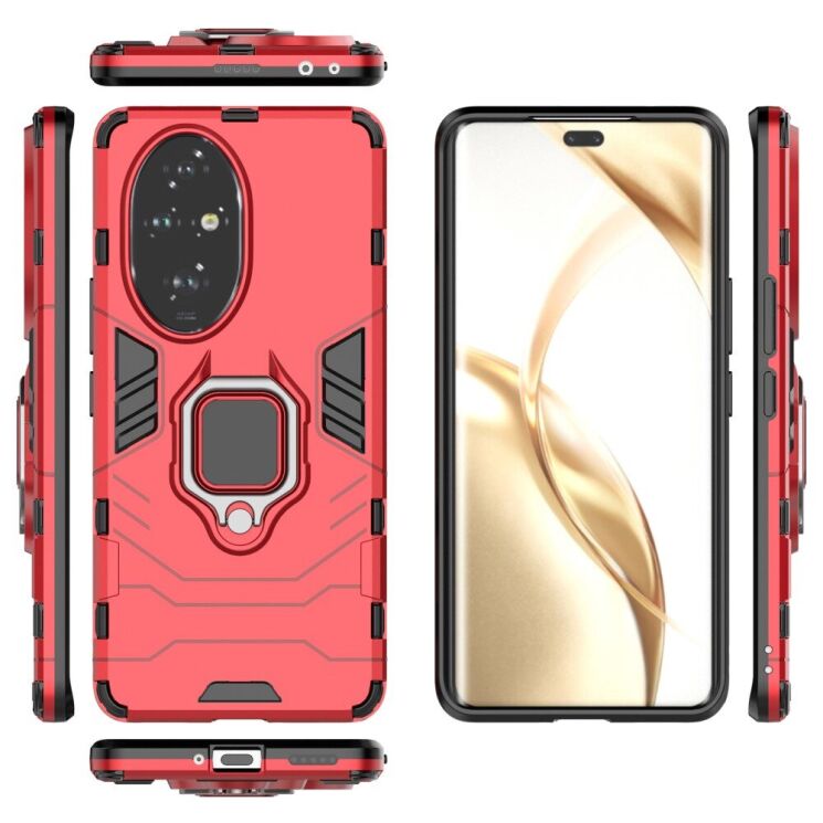 Защитный чехол Deexe Hybrid Case для Honor 200 Pro - Black: фото 6 из 6