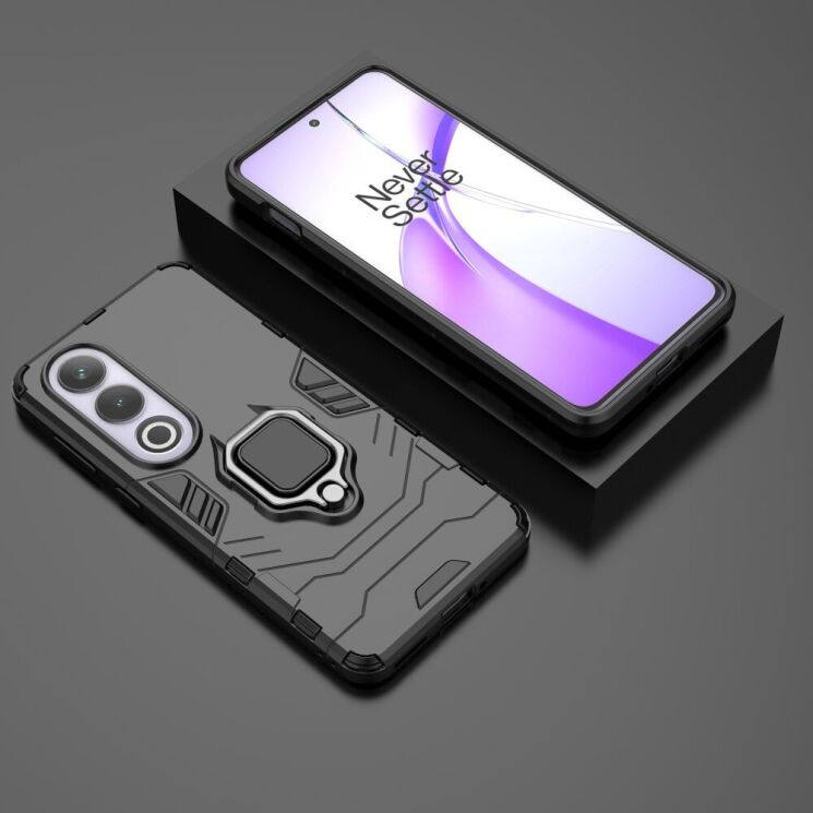 Защитный чехол Deexe Hybrid Case для OnePlus Ace 3V - Black: фото 5 из 6