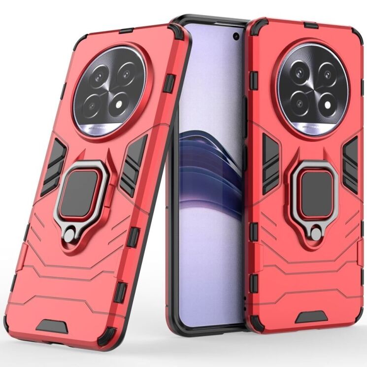 Защитный чехол Deexe Hybrid Case для Realme 13 Pro / 13 Pro Plus - Red: фото 1 из 6