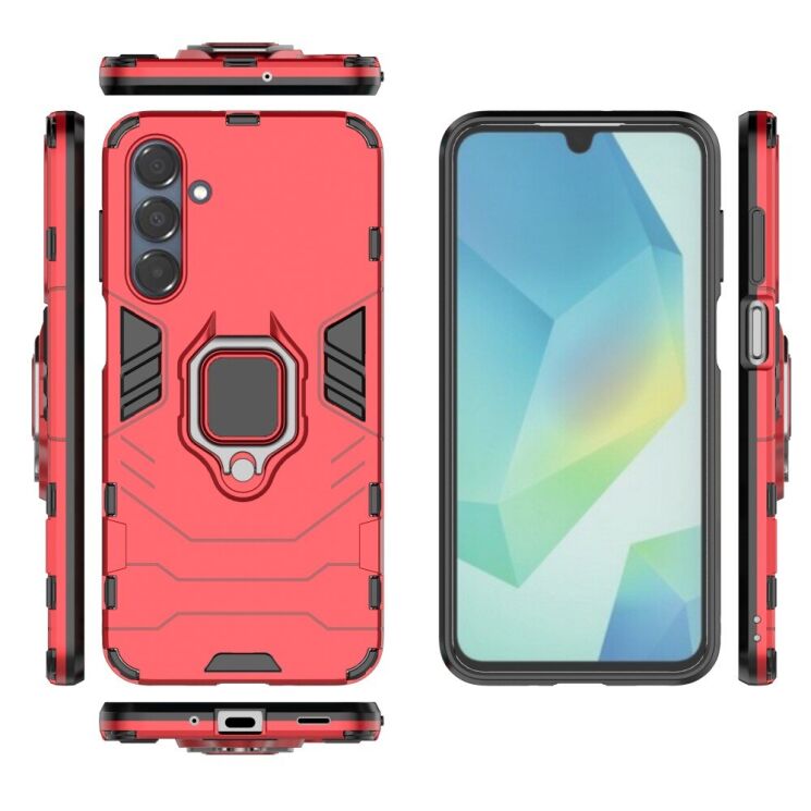 Защитный чехол Deexe Hybrid Case для Samsung Galaxy A16 (A165) - Black: фото 6 из 6