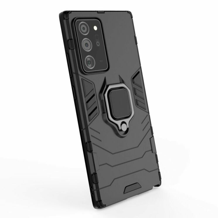 Защитный чехол Deexe Hybrid Case для Samsung Galaxy Note 20 Ultra (N985) - Black: фото 4 из 11