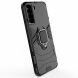 Защитный чехол Deexe Hybrid Case для Samsung Galaxy S21 Plus - Black (229209B). Фото 4 из 11