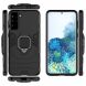 Защитный чехол Deexe Hybrid Case для Samsung Galaxy S21 Plus - Black (229209B). Фото 6 из 11