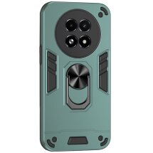 Защитный чехол Deexe Hybrid Shell для Realme 13 5G - Green: фото 1 из 7