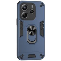 Защитный чехол Deexe Hybrid Shell для Xiaomi Redmi Note 14 4G - Blue: фото 1 из 7