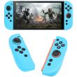 Захисний чохол Deexe Joy-Con Cover для контролерів Nintendo Switch 2 - Blue (384410L)