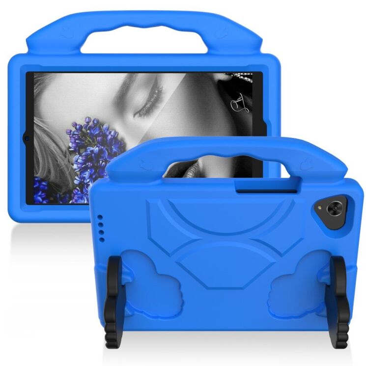 Защитный чехол Deexe Kids Stand для Samsung Galaxy Tab A7 Lite (T220/T225) - Blue: фото 1 из 6