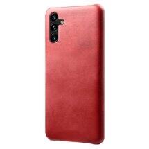 Защитный чехол Deexe Leather Back Cover для Samsung Galaxy A54 (A546) - Red: фото 1 из 4