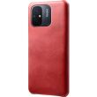Захисний чохол Deexe Leather Back Cover для Xiaomi Redmi 12C - Red (320041R)