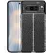 Защитный чехол Deexe Leather Cover для Google Pixel 8 Pro - Black (325802B)