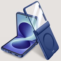 Защитный чехол Deexe Mag Cover для Samsung Galaxy Flip 8 - Blue: фото 1 из 9