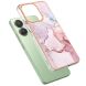 Защитный чехол Deexe Marble Style для Xiaomi Redmi Note 13 - Rose Gold (345965RG). Фото 2 из 6
