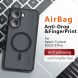 Захисний чохол Deexe Matte Skin with MagSafe для Xiaomi Poco X7 Pro - Transparent / Black (371745H). Фото 11 з 14
