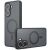 Захисний чохол Deexe Matte Skin with MagSafe для Xiaomi Poco X7 Pro - Transparent / Black: фото 1 з 14