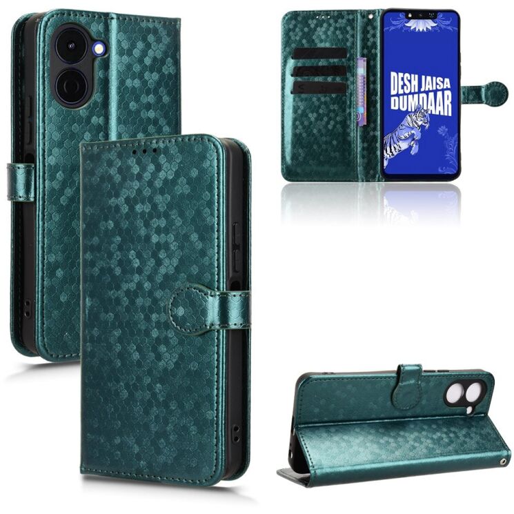 Защитный чехол Deexe Pegasus Cover для TECNO Spark Go 3 - Green: фото 7 из 7