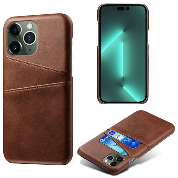 Защитный чехол Deexe Pocket Case для Apple iPhone 15 Pro Max - Brown: фото 1 из 4