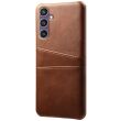 Захисний чохол Deexe Pocket Case для Samsung Galaxy S23 FE - Brown (334437Z)