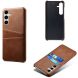 Защитный чехол Deexe Pocket Case для Samsung Galaxy S25 Plus (S936) - Brown (371911Z). Фото 2 из 4