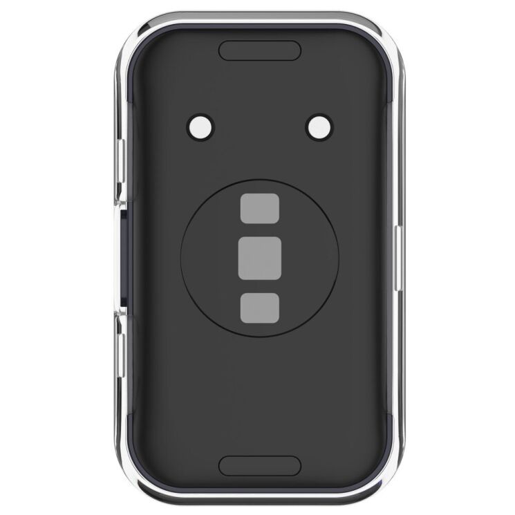 Захисний чохол Deexe Protective Frame для Huawei Band 8 / 9 - Transparent White: фото 6 з 8