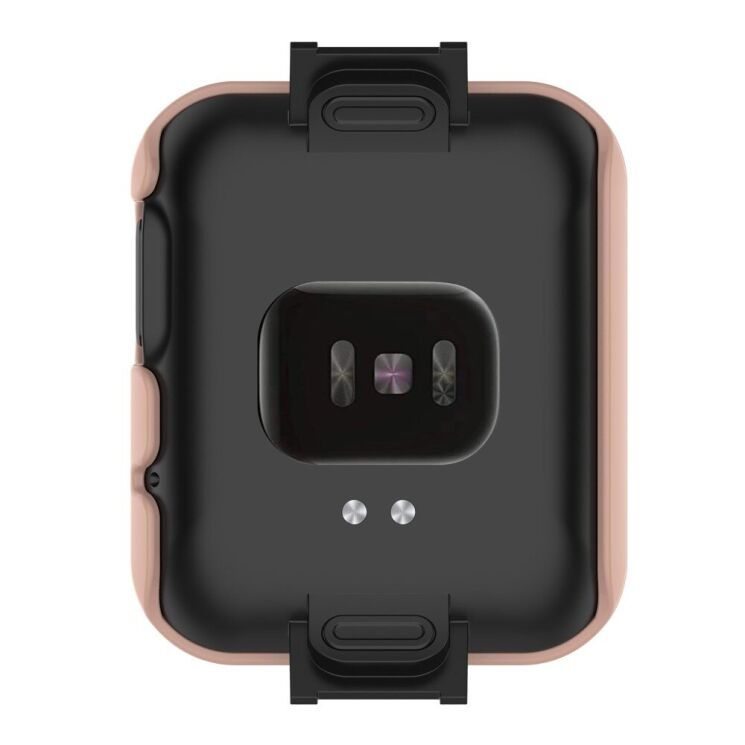 Захисний чохол Deexe Silicone Frame для Xiaomi Mi Watch Lite - Pink: фото 4 з 9