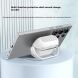 Защитный чехол Deexe Revert Stand для Samsung Galaxy Buds 3 / Buds 3 Pro - White (360915W). Фото 3 из 9