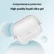 Защитный чехол Deexe Revert Stand для Samsung Galaxy Buds 3 / Buds 3 Pro - White (360915W). Фото 2 из 9