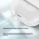 Защитный чехол Deexe Revert Stand для Samsung Galaxy Buds 3 / Buds 3 Pro - White (360915W). Фото 5 из 9