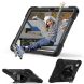 Захисний чохол Deexe Rotation Hybrid для Lenovo Tab M11 (TB330) / Xiaoxin Pad 11 - Black (346323B). Фото 2 з 11