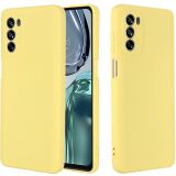 Захисний чохол Deexe Silicone Case для Motorola Moto G62 - Yellow: фото 1 з 7