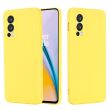 Защитный чехол Deexe Silicone Case для OnePlus Nord 2 - Yellow (350729Y)
