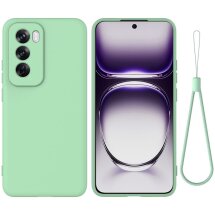 Защитный чехол Deexe Silicone Case для OPPO Reno 12 - Green: фото 1 из 8